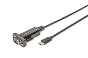 Netværksadapter (netkort, printserver mv.) - DIGITUS DA-70166 USB Type-C to serial adapter - DA-70166