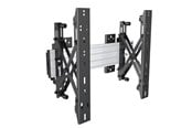 Vægbeslag, AV-Beslag & AV-Møbler - Multibrackets MBW1x1U Push In Pop Out 48cm Black - Max 30 kg - recommended for 65" - 7350073735105