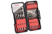 Bor & bits - Bosch HSS-spiralbor PointTeQ 18 stk. ToughBox-sæt - 2608577350
