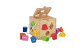 Babylegetøj - Eichhorn Shape Sorting Cube - 100002092