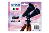 Blæk, Toner & Forbrugsstoffer - Epson 502 Multipack - 4 pakker - sort gul cyan magenta - original - blækpatron - C13T02V64020