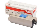 Blæk, Toner & Forbrugsstoffer - OKI - sort - original - tonerpatron (alternativ til: 46490624) - 46490624