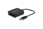 Netværksadapter (netkort, printserver mv.) - StarTech.com USB 2.0 to Fiber Optic Converter - 100BaseFX SC - netværksadapter - US100A20FXSC