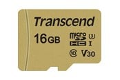 Hukommelseskort - Transcend 500S microSDHC UHS-3 - 16GB - TS16GUSD500S