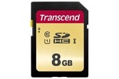 Hukommelseskort - Transcend 500S SDHC UHS-1 - 8GB - TS8GSDC500S