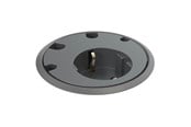 Netværkstilbehør - Forming Function Powerdot 10 | 1 socket type F | 4 cable grommet black (Previous PartID 935-PD10) - 9358001009