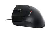 Mus - Contour Unimouse - Mus - Optisk - 7 knapper - Sort - UNIMOUSE-L