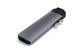 Dockingstation - Satechi Aluminum Type-C Pro Hub With Ethernet - USB-C - 87W PD - 1GbE - ST-TCPHEM