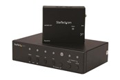 Repeater, boostere, bridges & transceiver - StarTech.com VGA DisplayPort and HDMI Over CAT5 HDBaseT Extender Switch - video/audio extender - HDMI - STDHVHDBT