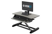 Vægbeslag, AV-Beslag & AV-Møbler - Ergotron WorkFit-Z Mini Sit-Stand Desktop - Max - recommended for - 33-458-917