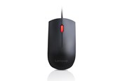 Mus - Lenovo Essential USB Mouse - Mus - Optisk - 3 knapper - Sort - 4Y50R20863