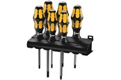 Værktøj - Wera 977/6 TORX® Skruetrækkersæt Kraftform : Skruemejslen + rack, 6 dele - 5024410001
