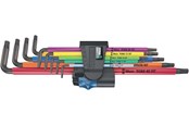 Håndværktøj - Wera 967/9 TX SXL Multicolour HF 1 Vinkelnøglesæt med holdefunktion, lang, 9 dele - 5024470001