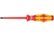 Håndværktøj  - Wera 167 i VDE-isoleret TORX®-skruetrækker, TX 10 x 80 mm - 05006170001