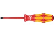 Håndværktøj - Wera 165 iS PZ VDE-isoleret krydskærvsskruetrækker med reduceret klingediameter, PZ 1 x 80 mm - 5006460001