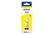 Blæk, Toner & Forbrugsstoffer - Epson EcoTank 104 - Yellow Ink - C13T00P440