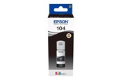 Blæk, Toner & Forbrugsstoffer - Epson EcoTank 104 - Black Ink Tank - C13T00P140