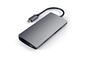 Dockingstation - Satechi Aluminum Multi-Port Adapter V2 - USB-C - 3-Port USB-A - 1× HDMI - 1GbE - ST-TCMA2M