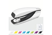 Hulapparater & Hæftemaskiner - Leitz Hæftemaskine 5502 NeXXt WOW 30 ark Hvid - 55021001