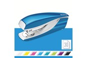 Hulapparater & Hæftemaskiner - Leitz Hæftemaskine 5502 NeXXt WOW 30 ark Blå - 55021036