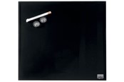 Konference & Præsentation - Nobo Whiteboard glastavle 450x450 mm, sort - 1903951