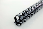 Blæk, Toner & Forbrugsstoffer - GBC CombBind indbindingsryg Combs 19mm A4 21R Sort - 4028601