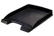 Skrivebordstilbehør - Leitz Brevbakke Plus Slim Sort - 52370095