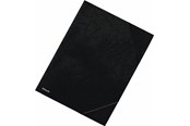 Mapper og Clipboards - Esselte 3-klap elastikmappe FSC® A4 Sort - 623402
