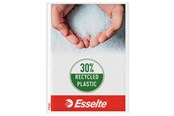 Lommer, Omslag & Registre - Esselte lomme A4 85my, åbning i venstre side, 30 % recirkuleret plast (præ-consumer) - 56143