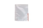 Lommer, Omslag & Registre - Esselte Lomme 105my farvet kant A4 Rød - 55363