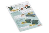 Lommer, Omslag & Registre - Esselte Plastiketui 105 my A4 glasklar æsk/100 - 47774