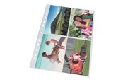 Fotoalbum & -arkivering - Esselte Lomme foto 80my 10x15cm A4 klar pose/25 - 78002