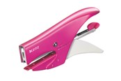 Hulapparater & Hæftemaskiner - Leitz Hæftetang WOW 5547, Back Loader Pink - 55472023