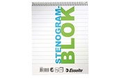 Blokke, Formularer & Notesbøger - Esselte Stenogramblok 75 ark med midterstreg - 45585