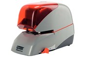 Hulapparater & Hæftemaskiner - Rapid Elektrisk hæftemaskine Supreme R5080e, kontaktløs, 80 ark Sølv/orange - 20993411