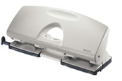 Hulapparater & Hæftemaskiner - Leitz Hulapparat 5012, 4-huls 25 ark Grå - 50120085