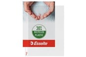 Lommer, Omslag & Registre - Esselte Premium lomme A4 115my, åbning i top og venstre side, 30 % præ-consumer recirkuleret plast - 56193