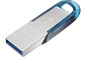 USB Stick - SANDISK Ultra Flair - Blå - 128GB - USB Stick - SDCZ73-128G-G46B