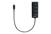 USB hub - StarTech.com USB-C Hub 4-port USB hub - USB 3.2 - 4 ports - Sort - HB30C4AIB