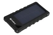 Powerbank - Sandberg Outdoor Solar Powerbank 16000 - solar power bank Li-Ion Powerbank - Sort - 16000 mAh - 420-35
