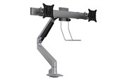 Skærmholder - Multibrackets M VESA Gas Lift Arm w. Duo Crossbar 2 Silver - 7350073736362