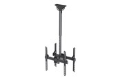 Vægbeslag, AV-Beslag & AV-Møbler - Neomounts NM-C440DBLACK Dual monitor/TV mount ceiling 32-60" - h 56-91 cm - Max 50 kg - recommended for 60" - NM-C440DBLACK