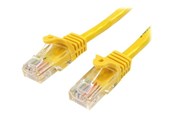 Netværkskabel - StarTech.com 10m Yellow Cat5e / Cat 5 Snagless Ethernet Patch Cable 10 m - patch cable - 10 m - yellow - Gul - 10m - 45PAT10MYL