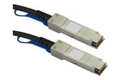 Netværkskabel - StarTech.com HP JD095C Compatible SFP+ DAC Twinax Cable - 0.65 m (2.1 ft.) - 10GBase direct attach cable - 65 cm - black - Sort - 0.6m - JD095CST