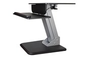Skærmholder - StarTech.com Sit to Stand Workstation with One Touch Height Adjustment - mounting kit - ARMSTS