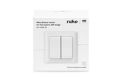 Smart Home - Niko Trådløs FUGA Lysdæmper/Kontakt til Philips Hue - Intense White *DEMO* - 5413736366589