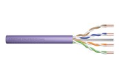Netværkskabel - DIGITUS CAT 6 U-UTP Installation Cable - 100m - Lilla - 100m - DK-1613-VH-1