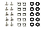 Rack skabe - Gembird 19A-FSET-01 19'' rack mounting set (bolt nut washer) (10-Pack) - 19A-FSET-01