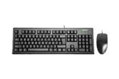 Tastatur - A4Tech KM-72620D - Tastatur & Mus sæt - Amerikansk engelsk - Sort - A4TKLA43774
