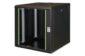 Rack skabe - DIGITUS DN-19 12U-6/6-SW - 12U - Wall Mount Rack Cabinet - DN-19 12U-6/6-SW